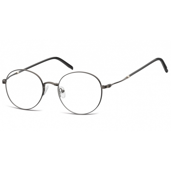 Lenonki okrągłe Okulary oprawki optyczne 927F czarne